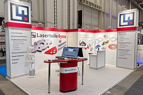 Laserteile4you Messestand NORTEC 2026