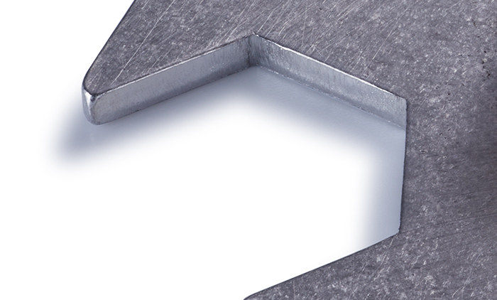 Beispielabbildung Sehr saubere Schnittkanten